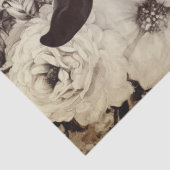 Entfärbungspapier für das schwarze Pferd Seidenpapier (Detail)