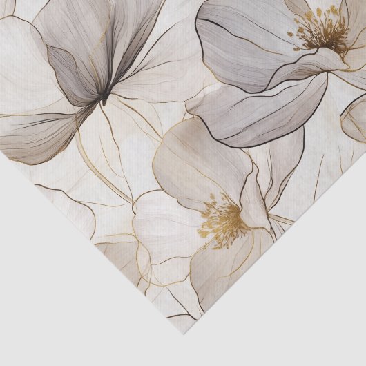 Entfärbungspapier für neutrale Blütenblätter Seidenpapier (Ausschnitt)