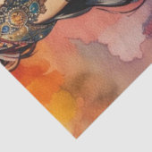 Entfärbungspapier Seidenpapier (Ausschnitt)