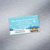 Entfernen der benutzerdefinierten Visitenkarte Magnetische Visitenkarte (Beispiel)