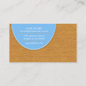 Entfernen der Carpentry Business Card Visitenkarte (Rückseite)