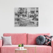 Entfernen der Kopfsteinpflaster Leinwanddruck (Insitu (Wohnzimmer))