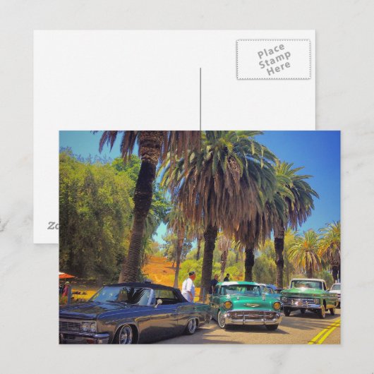 ENTFERNEN DER STRASSE POSTKARTE (Vorne/Hinten)