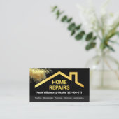 Entfernen des Spritzers auf der Golddecke Visitenkarte (Stehend Vorderseite)