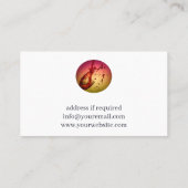 Entfernen des Teppichreinigungsstalls Visitenkarte (Rückseite)