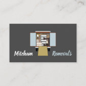 Entfernen des Van-Designs, Entfernungsunternehmen Visitenkarte (Vorderseite)