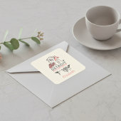 Entfernen rosafarbener Blume, Aufkleber für den be