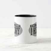Entfernen Sie das graue Oval der Geschichte Tasse (Zentrum)