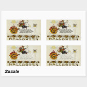 Entfernen Sie den Dull Care-Vorgang Rechteckiger Aufkleber (Blatt)