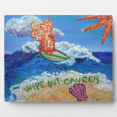 Entfernen Sie den Krebs Engel Kunstmalerei Geschen Fotoplatte (Vorderseite)