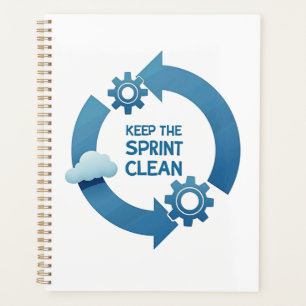 Entfernen Sie die Sprint-Sauberkeit behalten Planer
