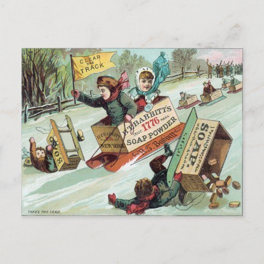 Entfernen Sie die Spur Postkarte (Vorderseite)