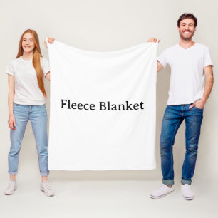 Entfernen Sie diesen Text und fügen Sie Ihr eigene Fleecedecke