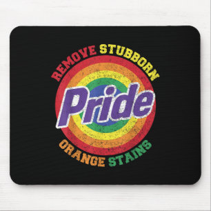 Entfernen Sie hartnäckige orangefarbene Flecken St Mousepad