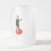 Entfernen Sie Ihre Hände mein Bier… Mattglas Bierglas (Vorderseite Links)