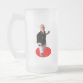 Entfernen Sie Ihre Hände mein Bier… Mattglas Bierglas (Links)