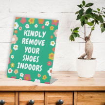 ENTFERNEN SIE IHRE SCHUHE Groovy Daisies Floral IN