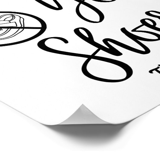 Entfernen Sie Ihre Schuhe Poster (Ecke)