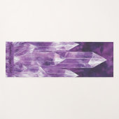 Entfernen Sie Quarzkristalle, die nach Maß gemalt Yogamatte (Vorderseite (Horizontal))