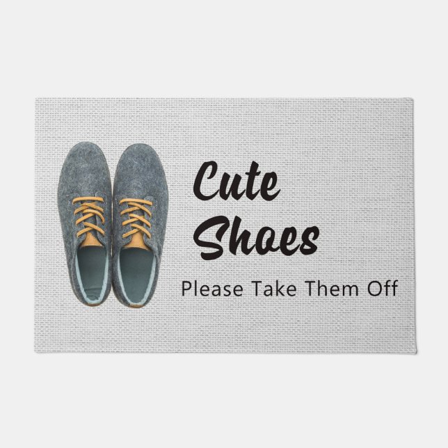 Entfernen Sie Schuhe Doormat Fußmatte (Vorderseite)