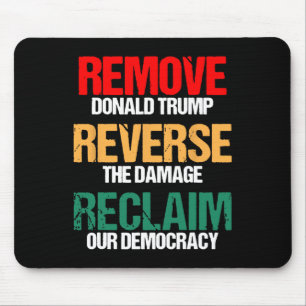 Entfernen Sie Trump, machen Sie den Schaden rückgä Mousepad