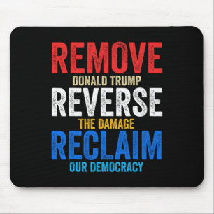 Entfernen Umkehren Zurückfordern Hände Weg Protest Mousepad