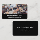 Entfernen von Auto-Rack-Recycelnd Junk Visitenkarte (Vorne/Hinten)