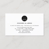 Entfernen von benutzerdefinierten Logos für Reinig Visitenkarte (Rückseite)