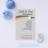 Entfernen von beruflichen Hausmalern Flyer (Einzeln)