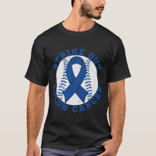 Entfernen von Colon März Cancer Awareness Baseball T-Shirt