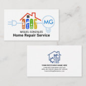 Entfernen von Handyman Electrical Circuit Zuhause Visitenkarte (Vorne/Hinten)