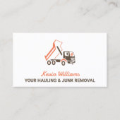 Entfernen von LKW-Junk Visitenkarte (Vorderseite)