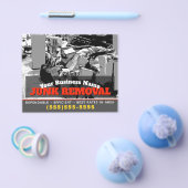Entfernen von Mülleimer-Junk 4x5 Benutzerdefiniert Flyer (Einzeln)