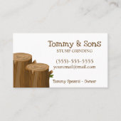 Entfernen von Stumpfschleifen Visitenkarte (Vorderseite)