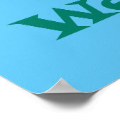 Entfernen von Zeichen-Grafik Poster (Ecke)