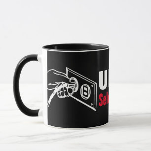 Entfernen - Wählen Sie die rote Pille aus Tasse