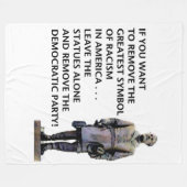 ENTFERNENDE STATUEN FLEECEDECKE (Vorderseite (Horizontal))