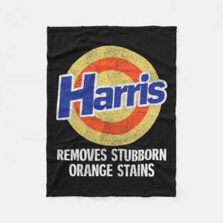 Entfernt Stubborn Orange Stains Kamala Harris Firs Fleecedecke