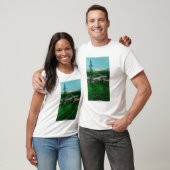 Entfernte Ansicht der Gletscher-Spitze und der T-Shirt (Unisex)