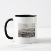 Entfernte Ansicht des Aconcagua-Vulkans Tasse (Links)