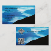 Entfernte Berge Visitenkarte (Vorne/Hinten)