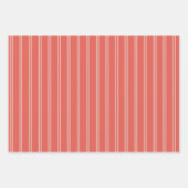 Entfernte Blume auf einem Peach Background Wrappin Geschenkpapier Set (Vorderseite 2)