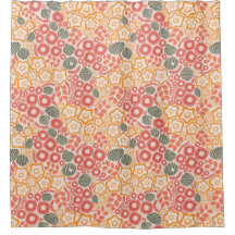 Entfernte Blume auf einem Pfirsichgrund