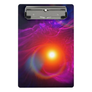 Entfernte Sonnenwinde Mini Klemmbrett