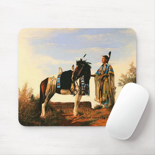 ENTFERNTE STIMMEN durch Barbara Sullivan - Mousepad (Mit Mouse)