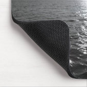 Entferntes Boot auf Ozean Mousepad (Ecke)