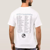 Entferntes Weltausflug-Shirt (Weiß der Art-2) T-Shirt (Rückseite)