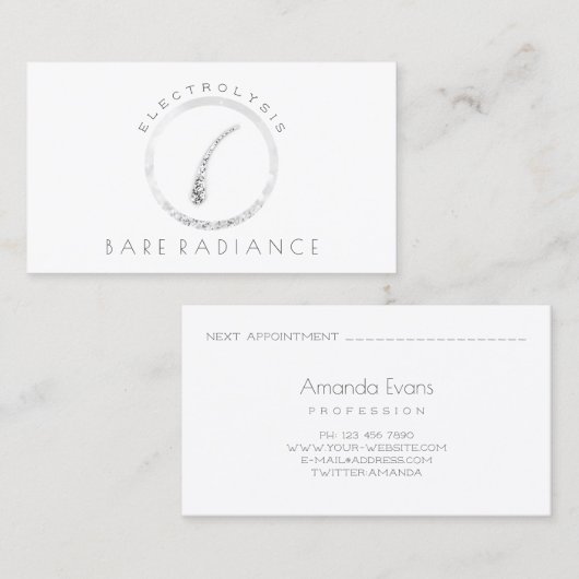 Entfernung des Elektrolythafens Termin Weiß Grau (Vorne/Hinten)