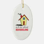 ENTFERNUNG DES HAUS KERAMIKORNAMENT (Rechts)