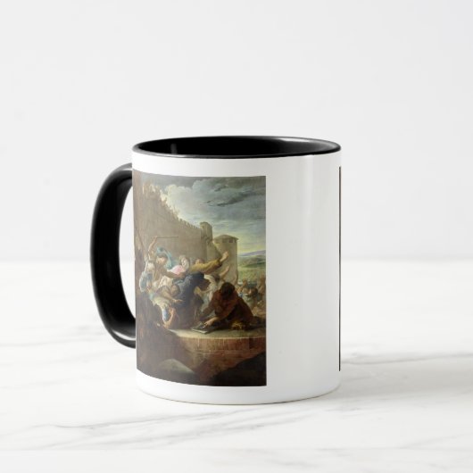 Entfernung des Huguenots Tasse (Vorderseite Links)